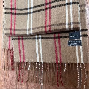 Cejon Classic Plaid Neck Scarf Made in Italy